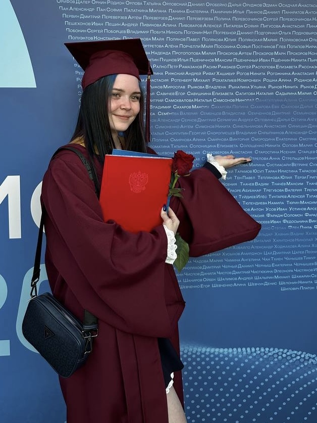 Староверова Анастасия Александровна, выпускница МБИ имени Анатолия Собчака