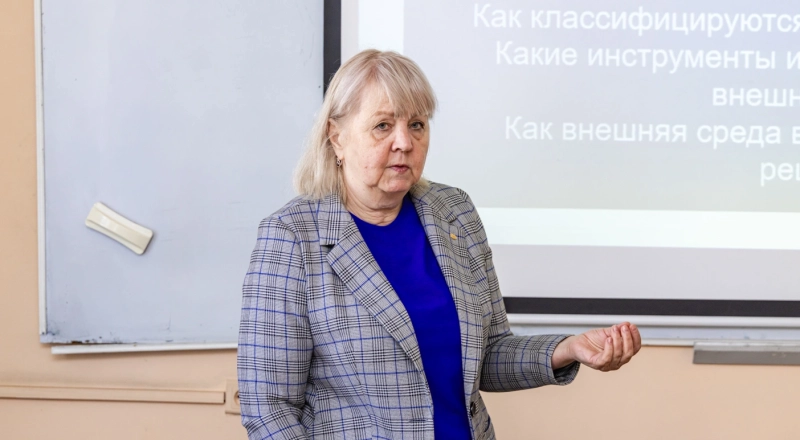 Профессор кафедры экономики, управления и предпринимательства провела цикл лекций в Полоцком государственном университете имени Евфросинии Полоцкой